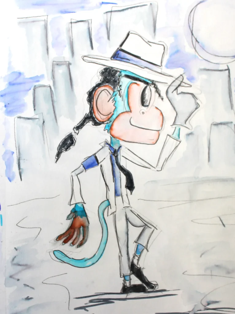 Moon Walking Primate
