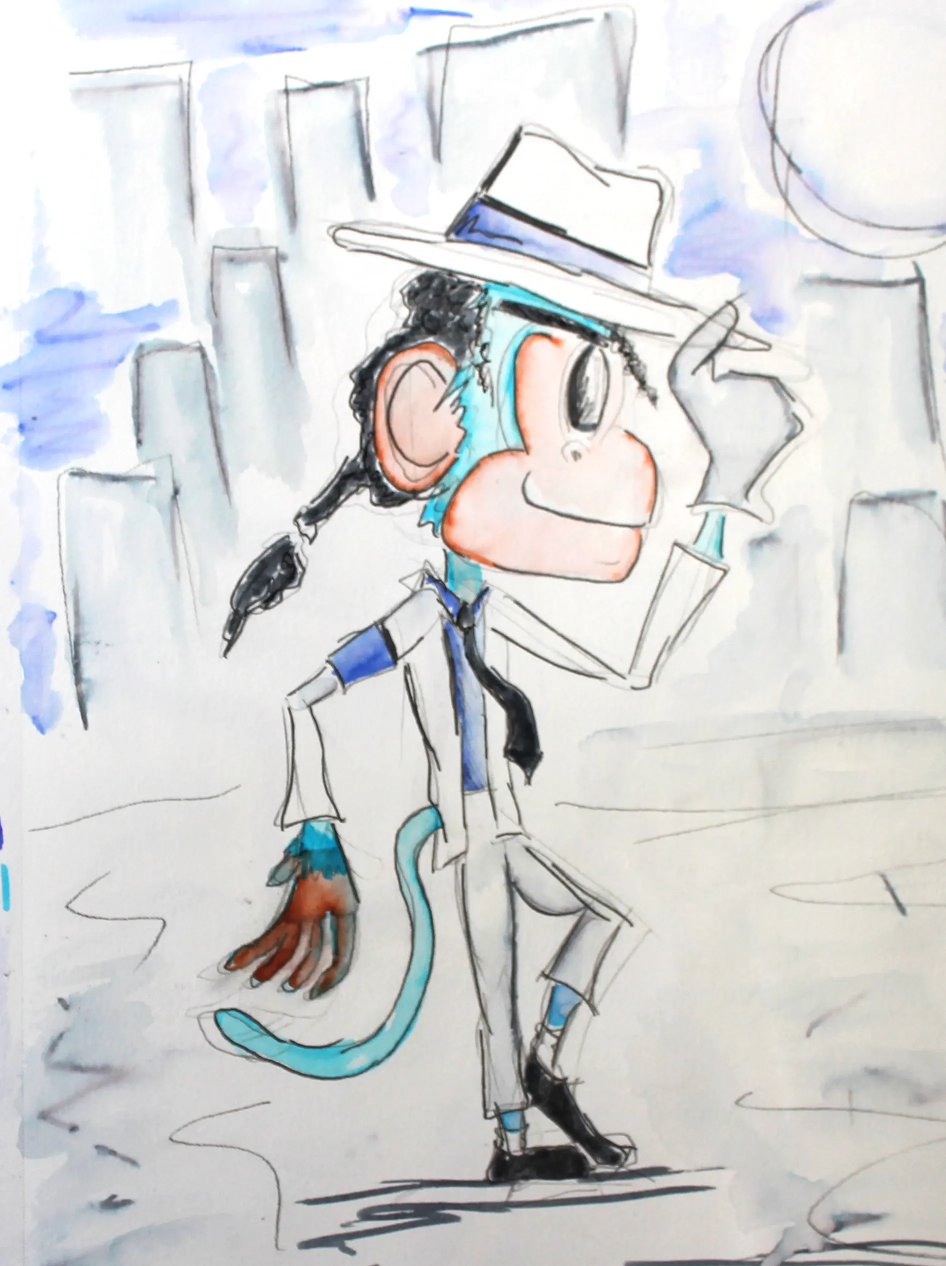 Moon Walking Primate