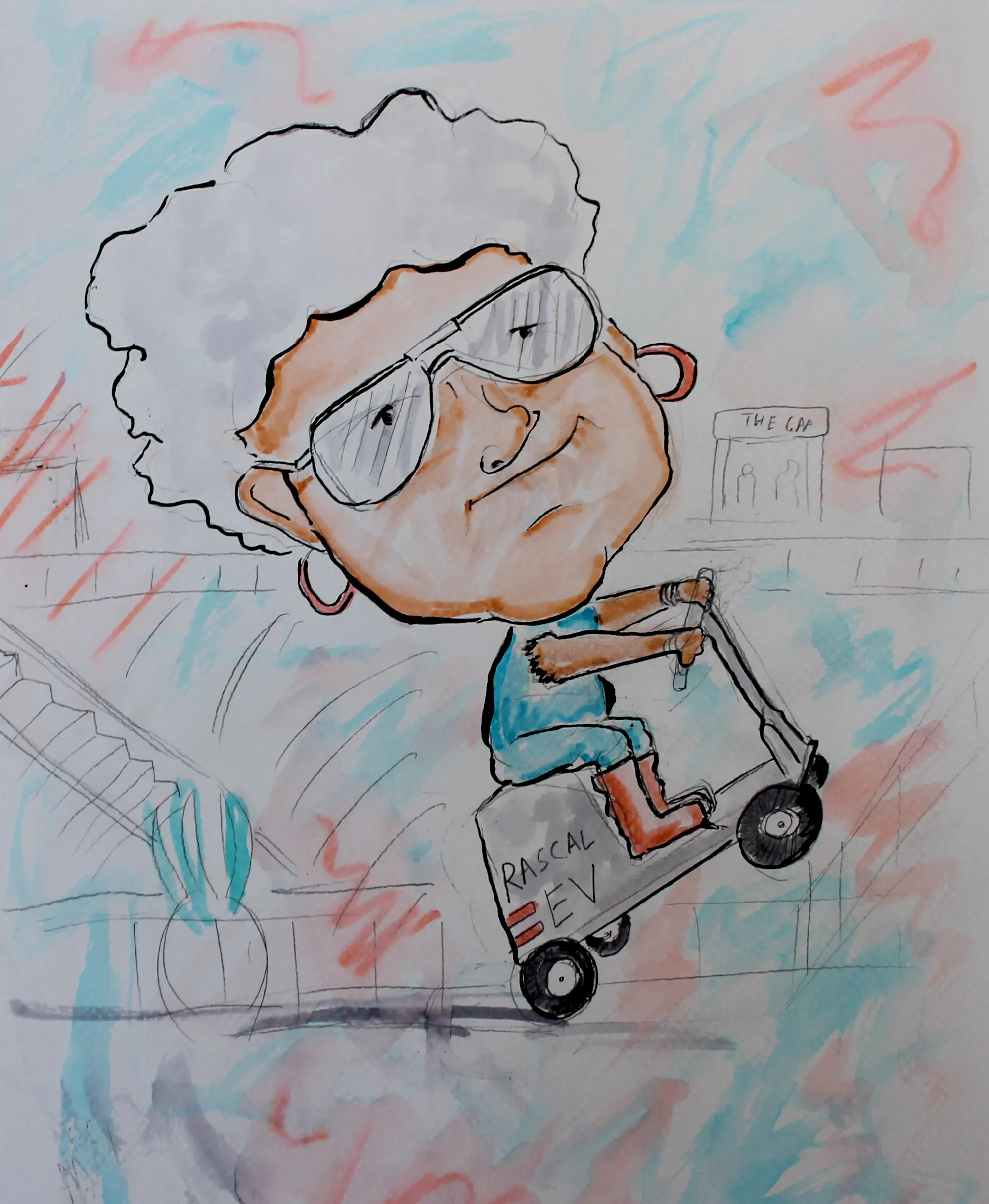 Speeding Grandma