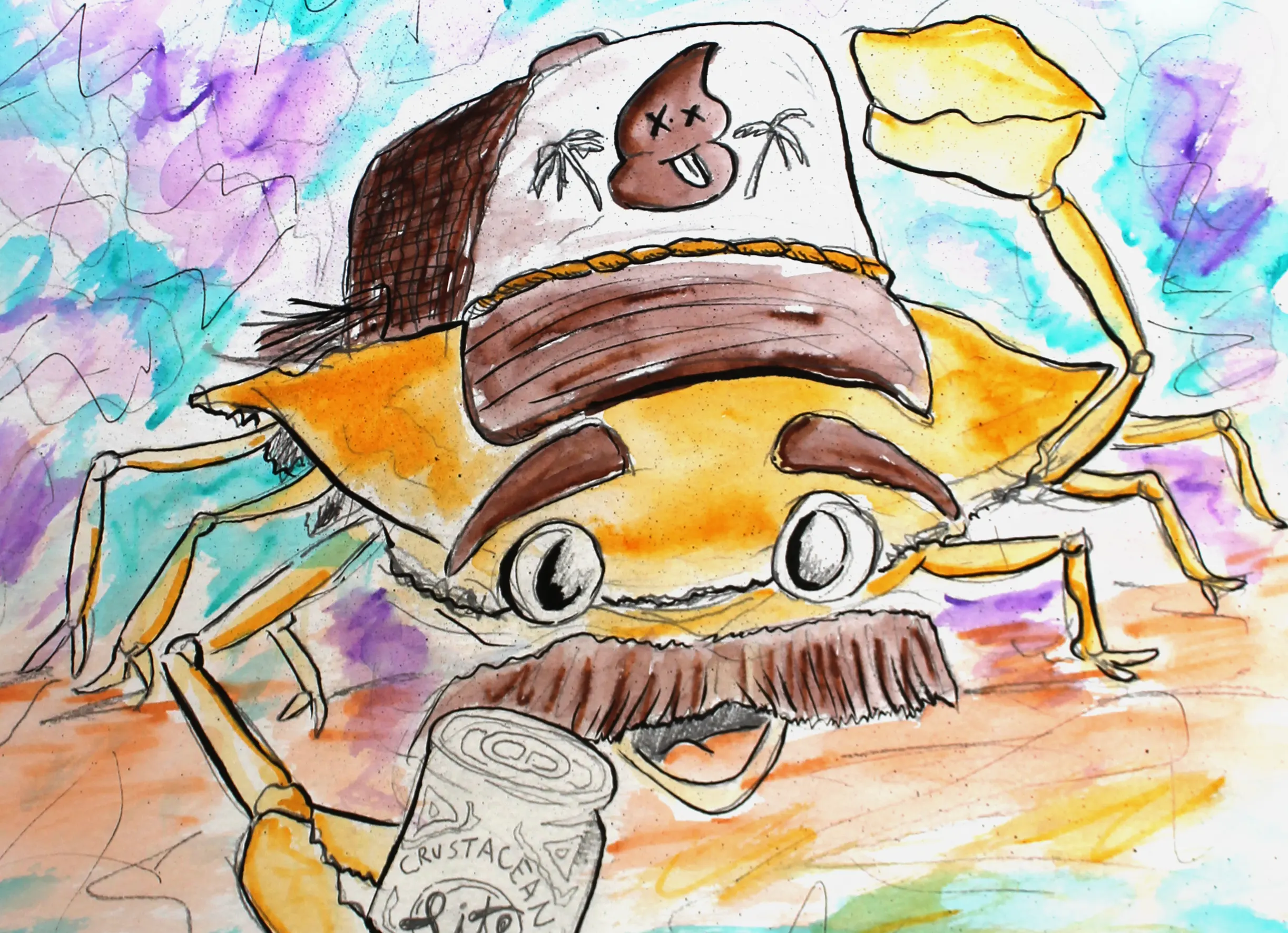 Stache Crab