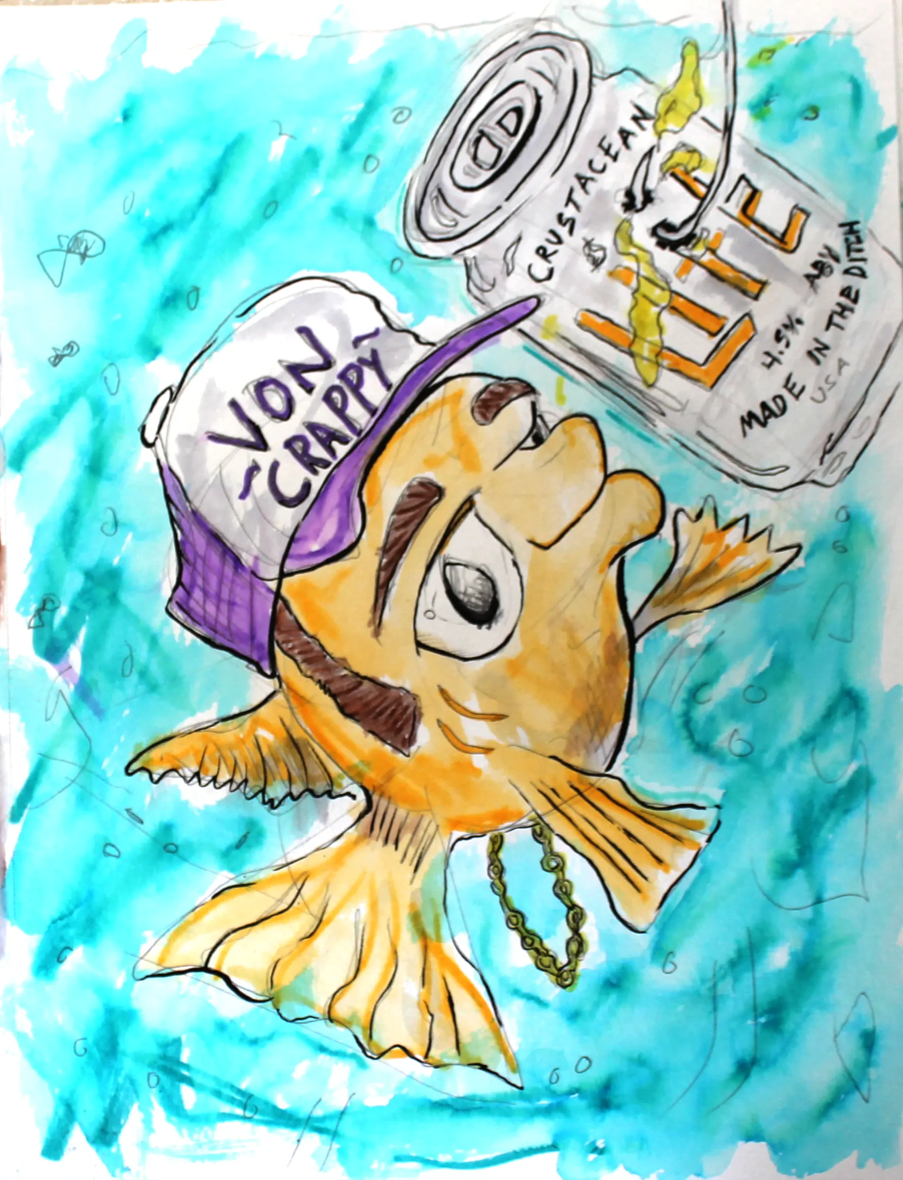Von Crappy Bottom Feeders Abear Art