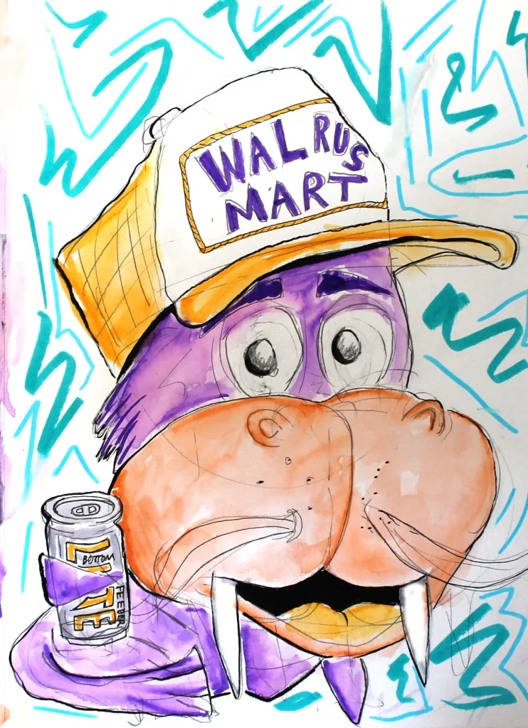 Walrus Mart Bottom Feeders Abear Art