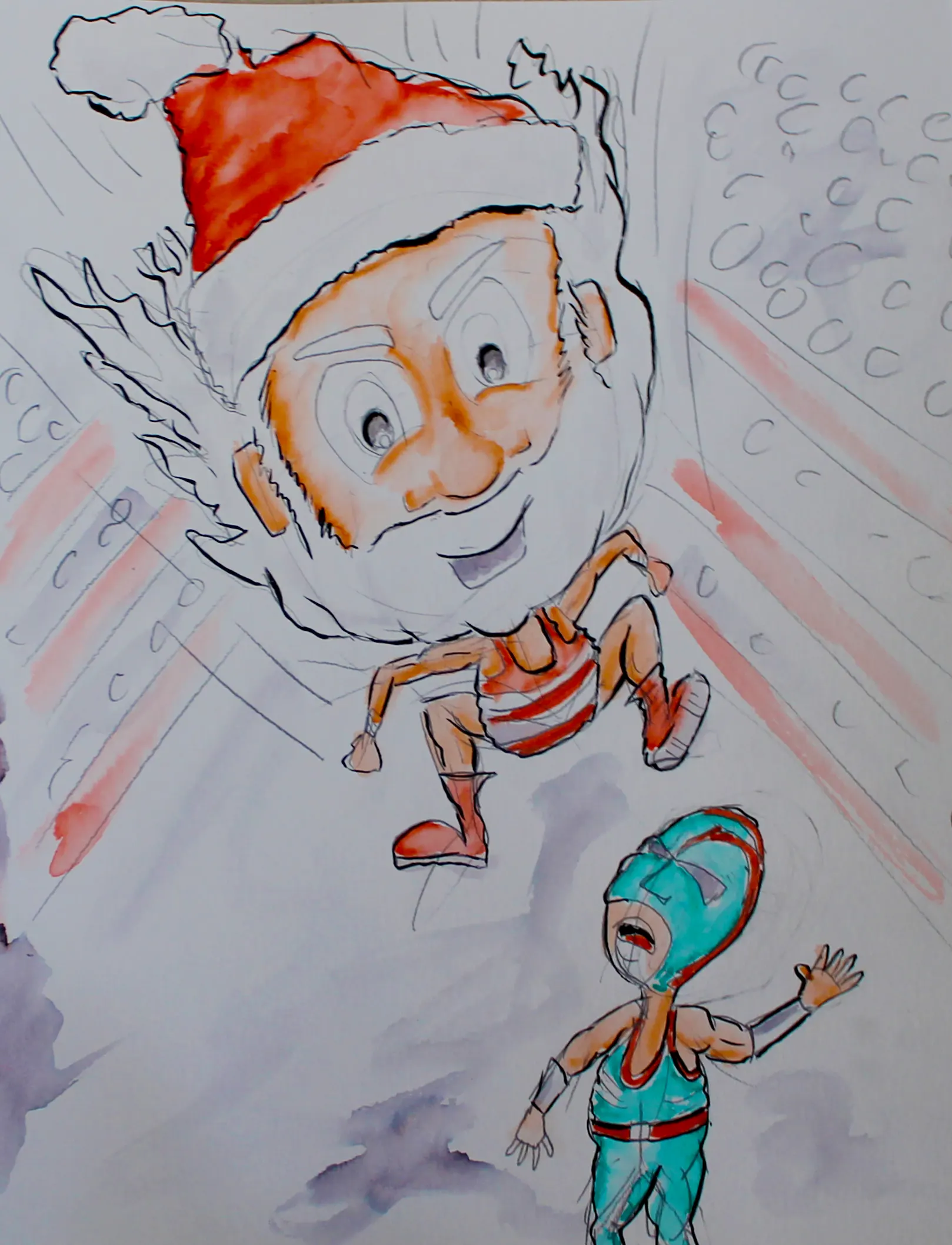 Santa Wrassler