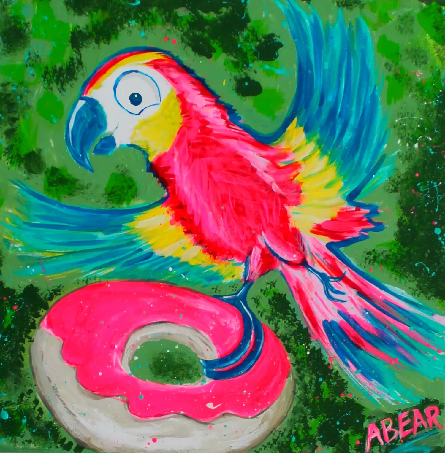 Donut Parrot